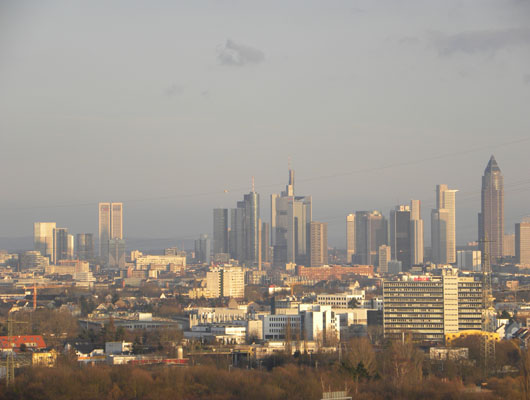 Premium Business Center Eschborn Skyline View Frankfurt